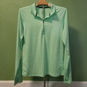 Nike Women's Dri-FIT Element 1/2-Zip Running Top - Mint Green